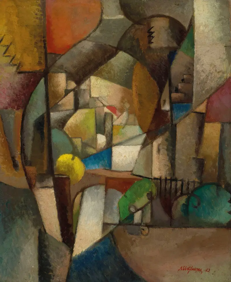 Der Fischer von Albert Gleizes