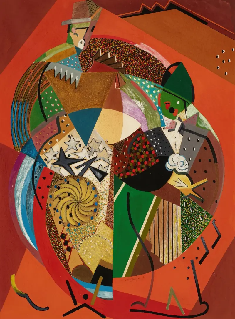 Clownerna av Albert Gleizes