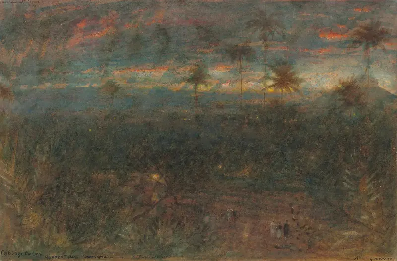 Kálové palmy, Demerara, Guyana, Albert Goodwin