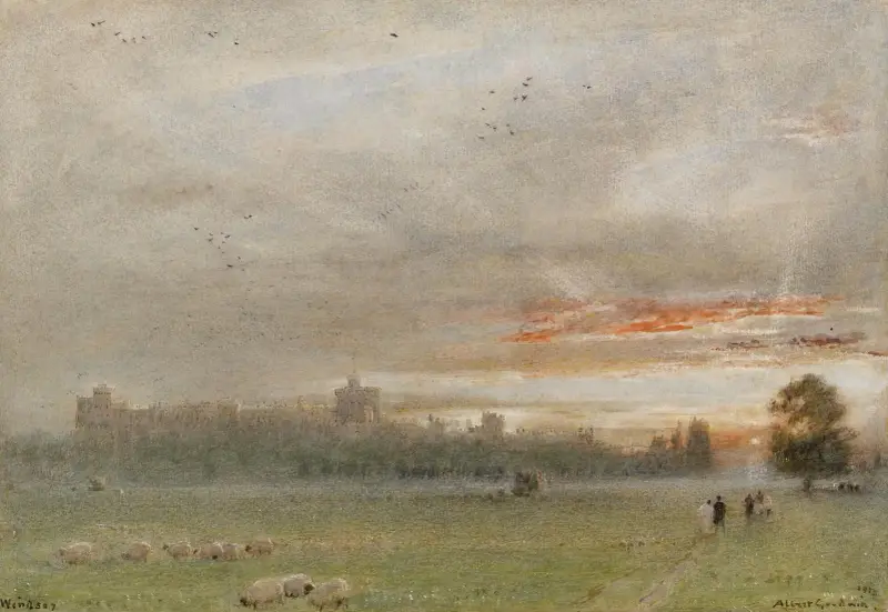 Zamek Windsor, Albert Goodwin