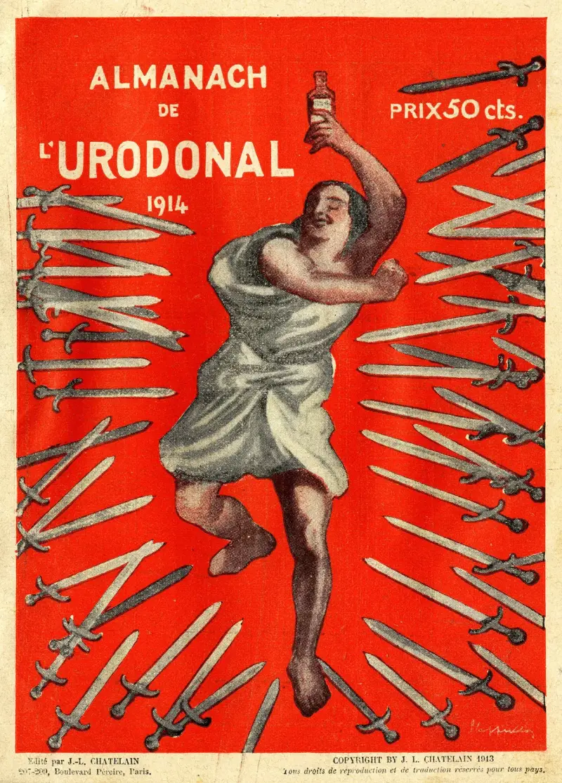 Almanach de l’Urodonal 1914 av Albert Guillaume