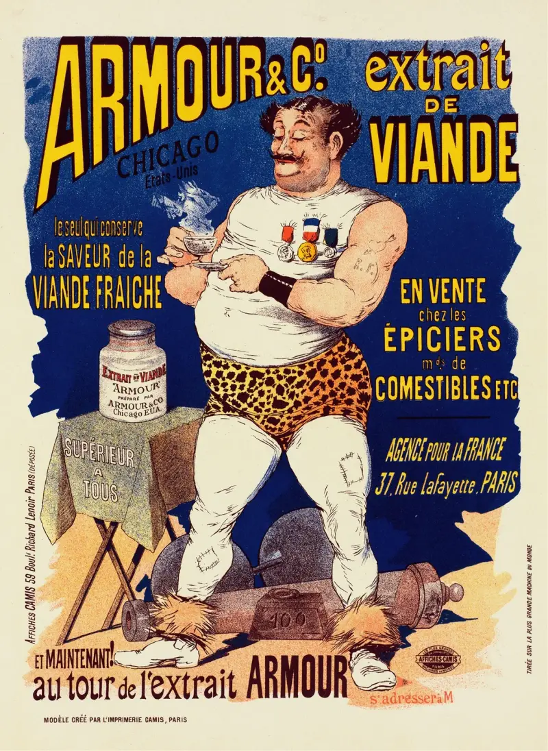 Extrait De Viande Armour av Albert Guillaume