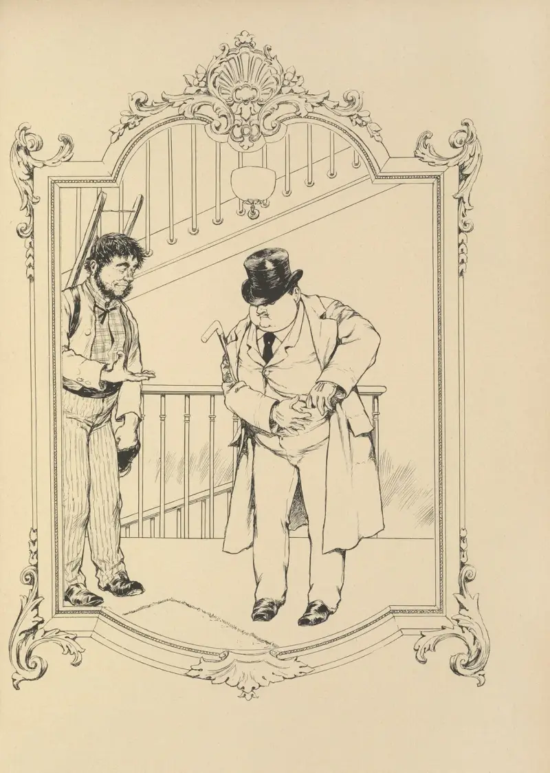 Minnen av en spegel Pl.03 av Albert Guillaume