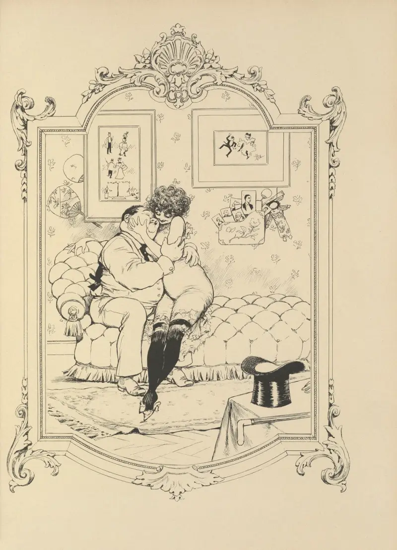 Minnesbilder från en spegel Pl.04 av Albert Guillaume