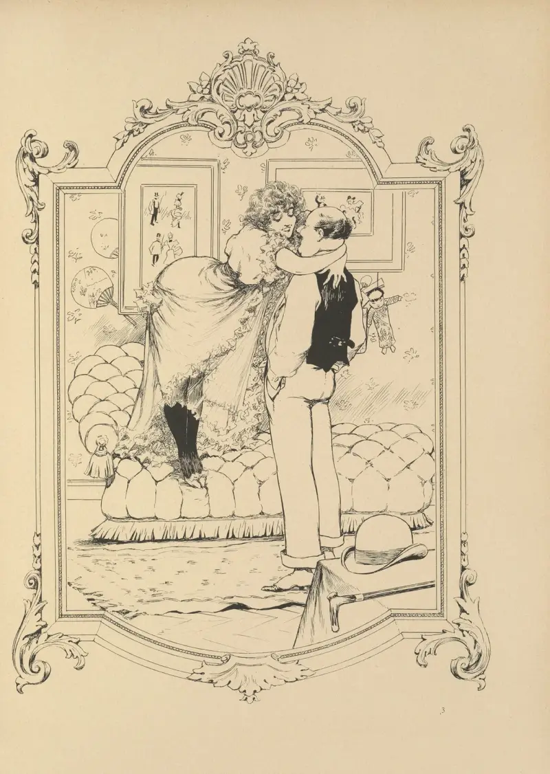 Mémoires d’une glace Pl.05 av Albert Guillaume