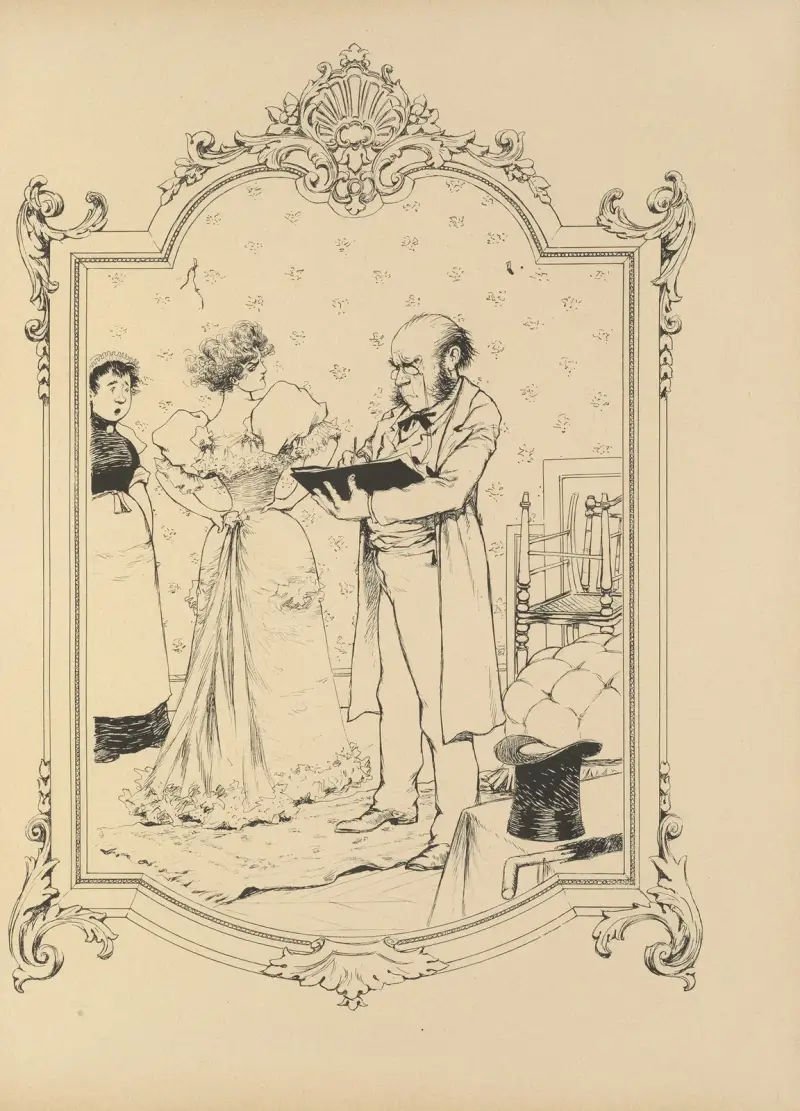 Minnesbilder från en spegel Pl.07 av Albert Guillaume