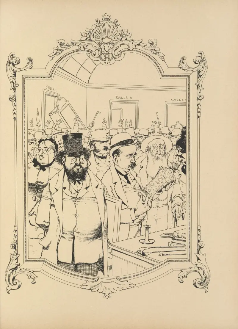 Minnesbilder från en spegel Pl.08 av Albert Guillaume