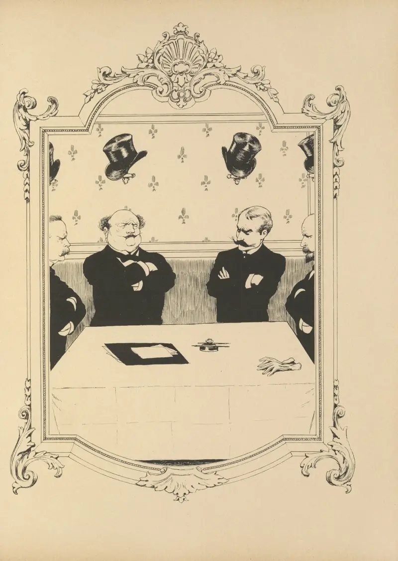 Minnesanteckningar från en spegel (pl. 12) av Albert Guillaume