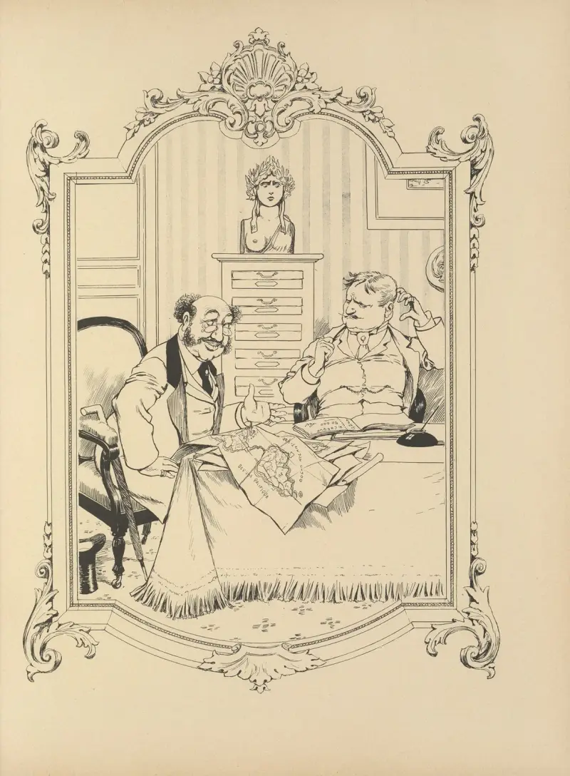Mémoires d’une glace Pl.23 av Albert Guillaume