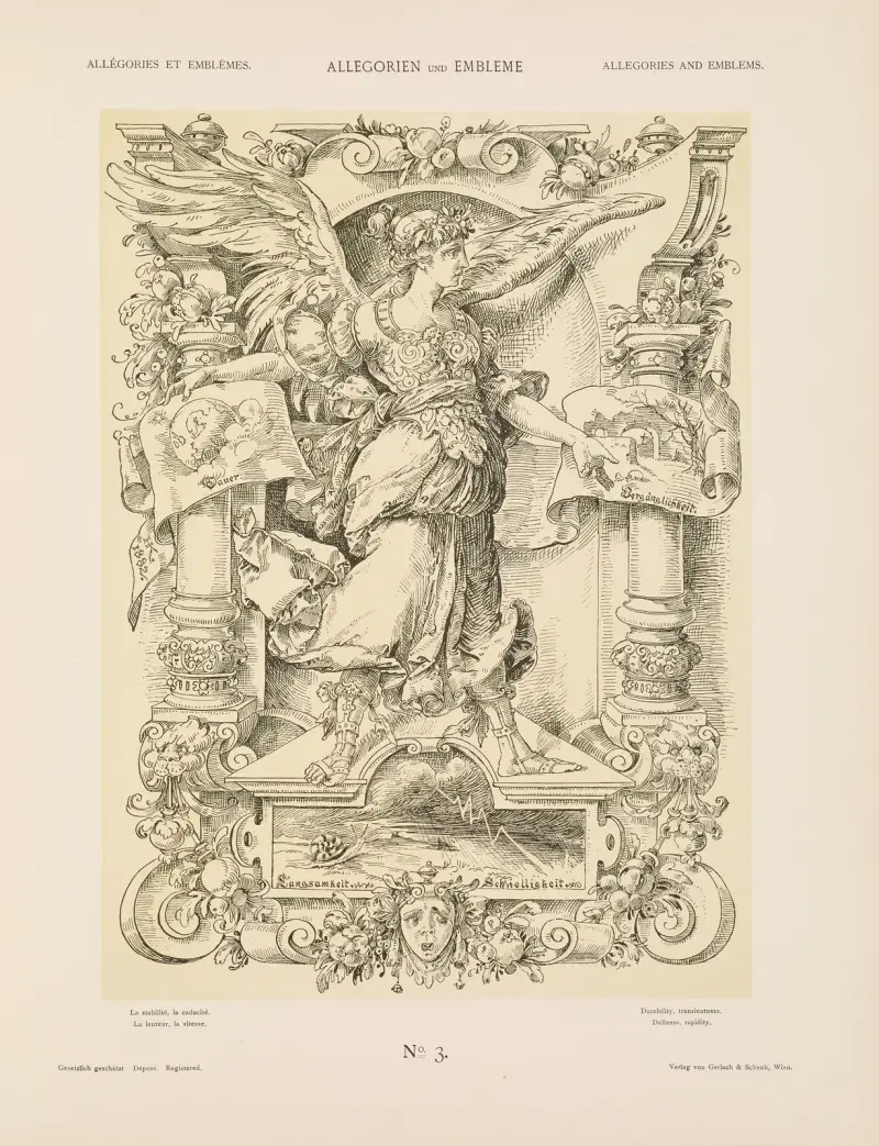Allegorien und Embleme Vol. I Pl.003 av Albert Ilg