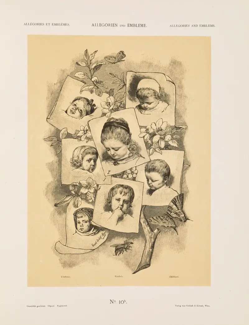 Allegorien und Embleme Vol. I Pl.012 av Albert Ilg