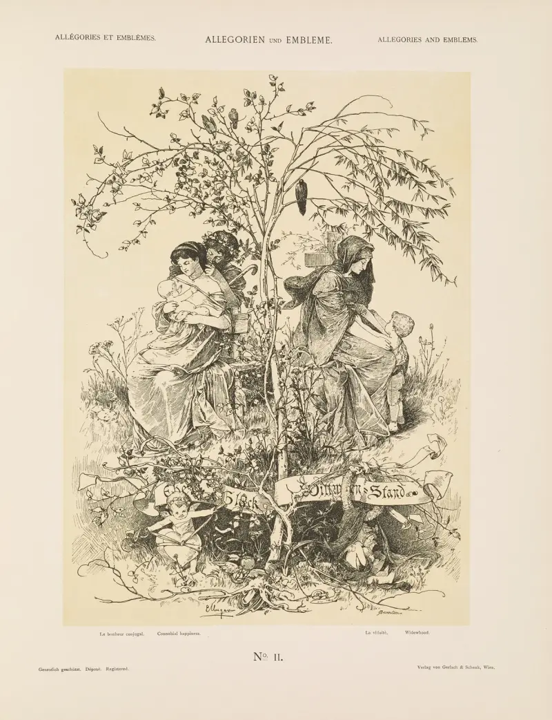 Allegorien und Embleme Vol. I Pl.013 av Albert Ilg