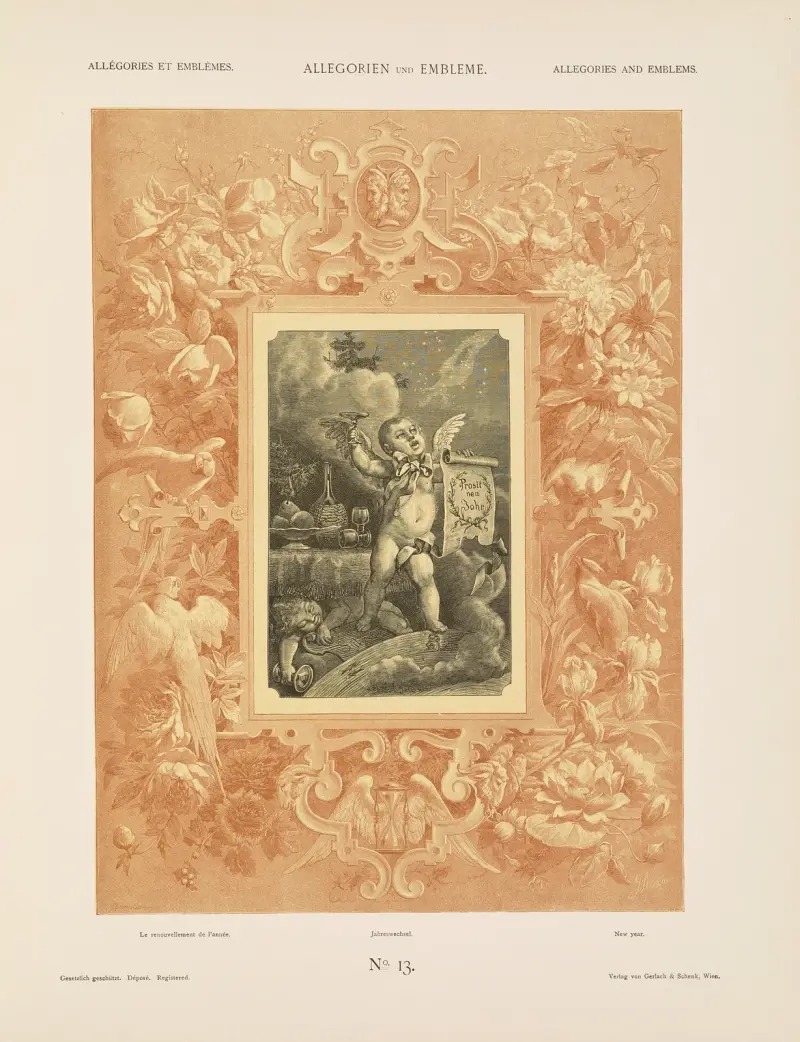 Allegorien und Embleme Vol. I Pl.014 av Albert Ilg