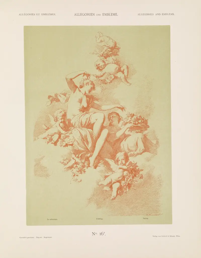 Allegorien und Embleme Vol. I Pl.018 av Albert Ilg