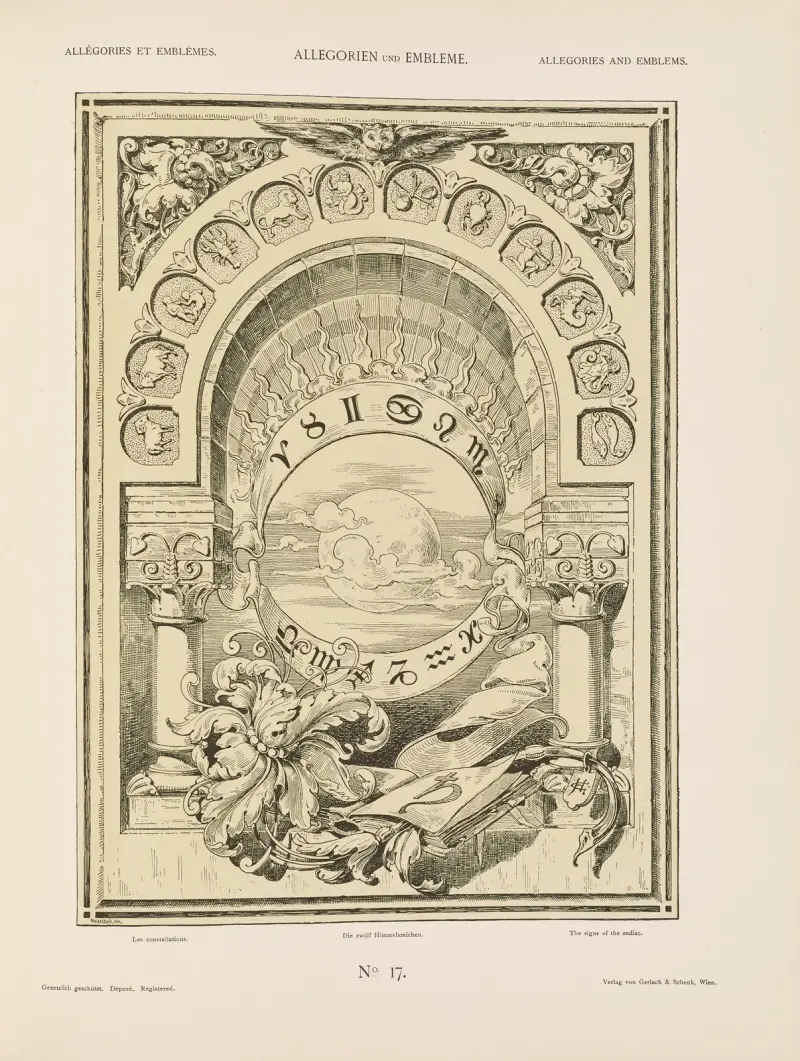 Allegorien und Embleme Vol. I Pl.019 av Albert Ilg