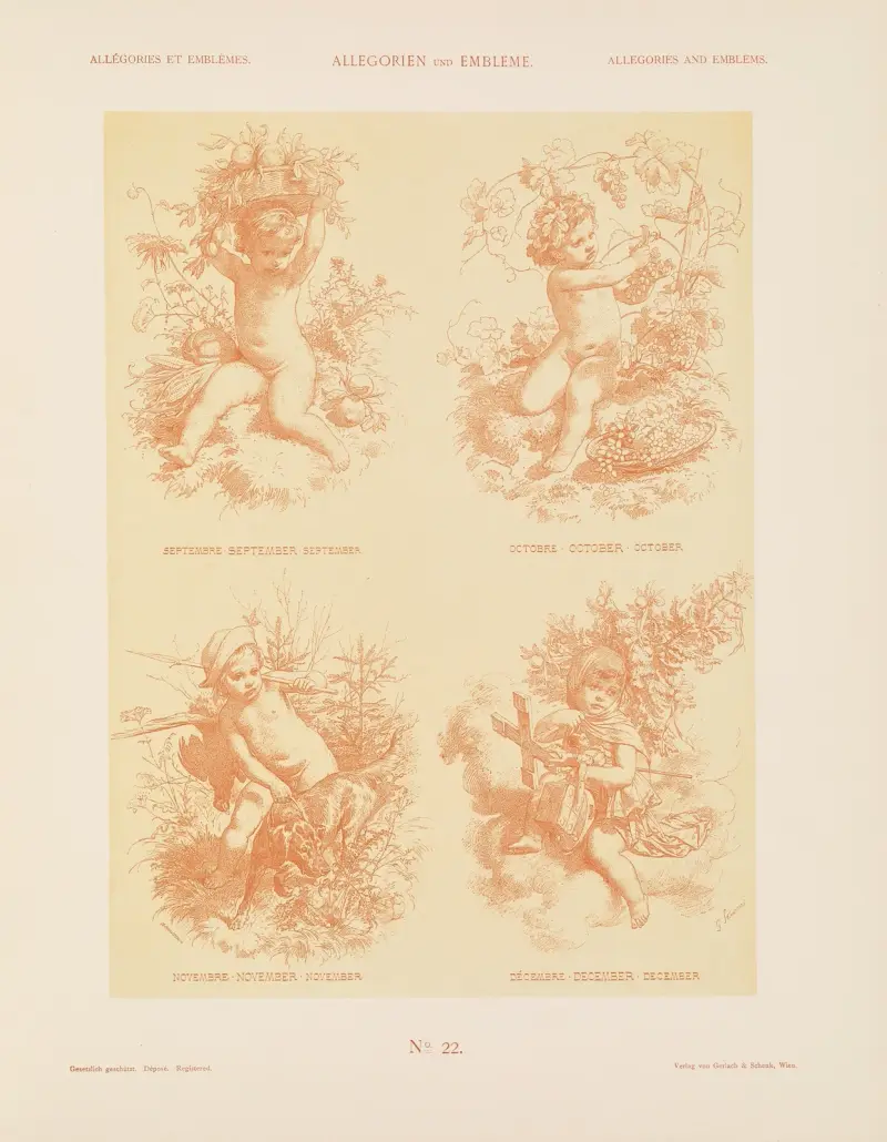 Allegorien und Embleme Vol. I Pl.024 av Albert Ilg