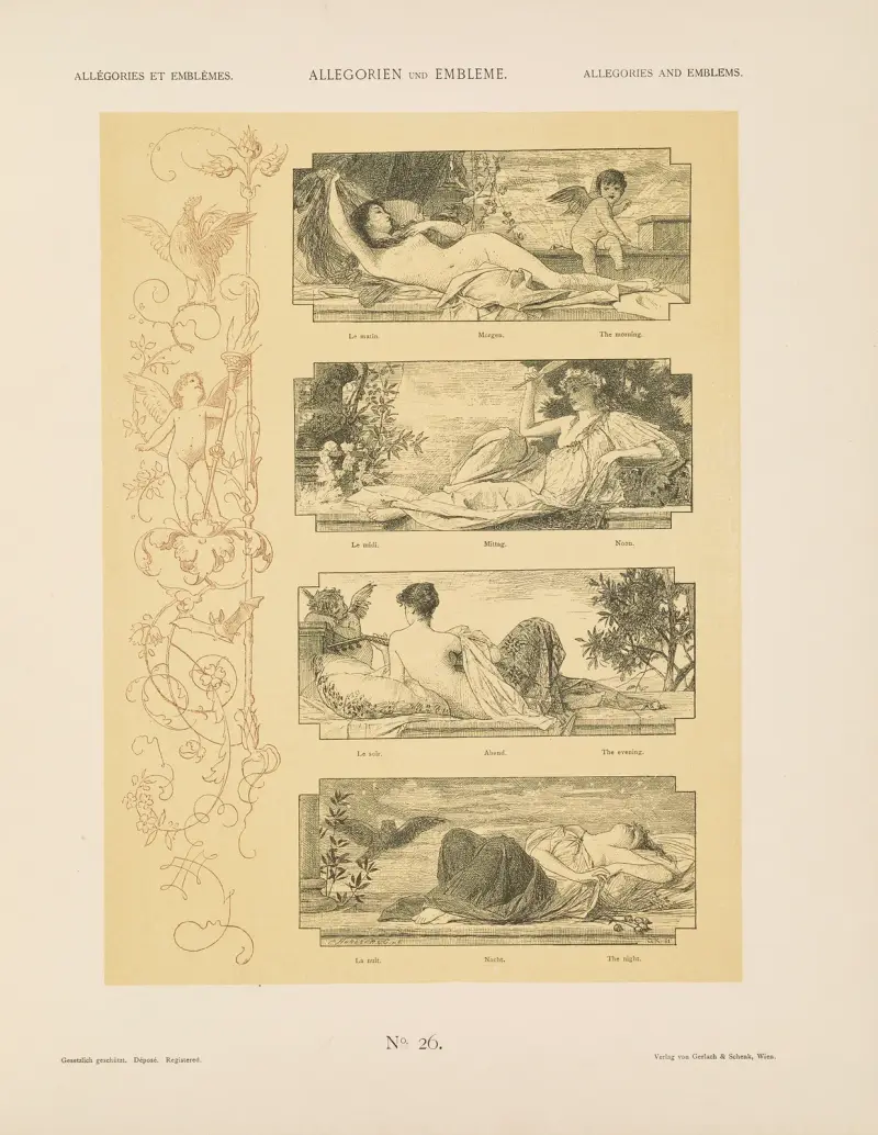 Allegorien und Embleme Vol. I Pl.028 av Albert Ilg