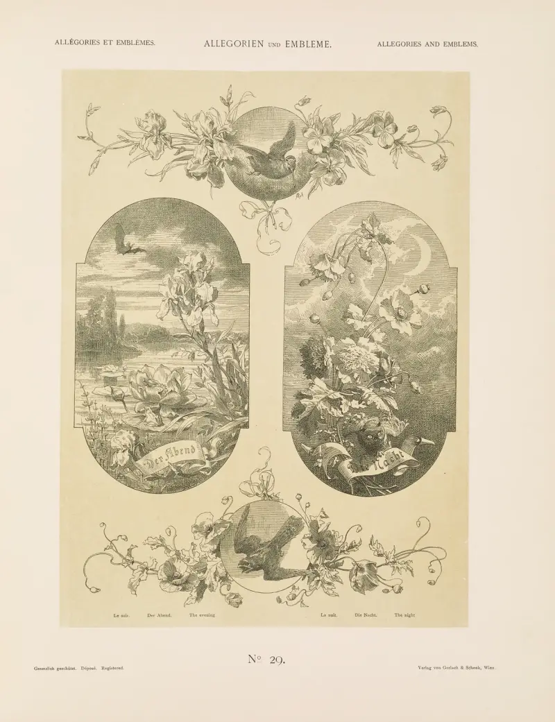 Allegorien und Embleme Vol. I Pl.031 av Albert Ilg