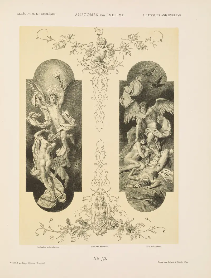 Allegorien und Embleme Vol. I Pl.034 av Albert Ilg