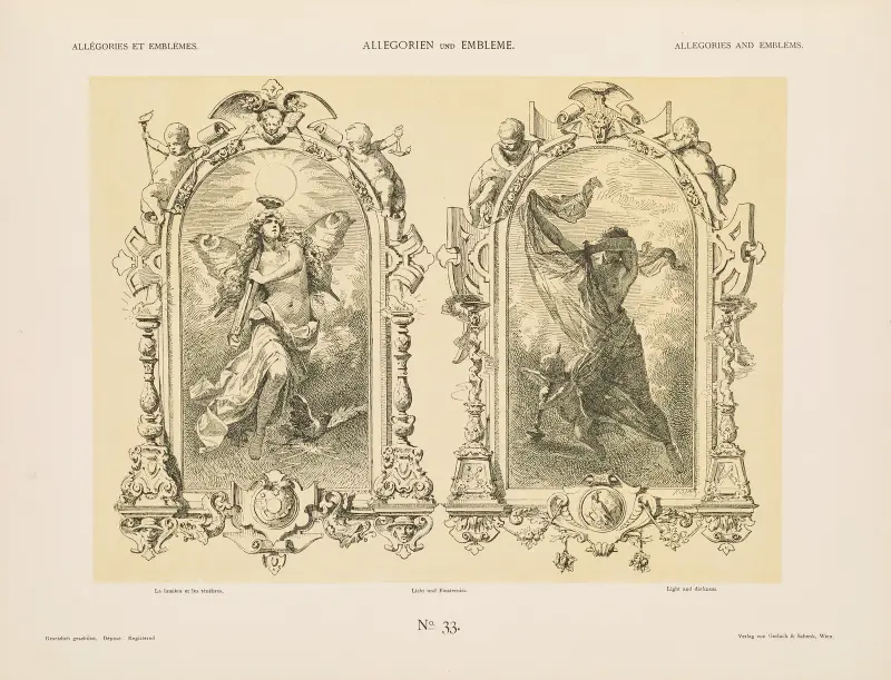Allegorien und Embleme Vol. I Pl.035 av Albert Ilg