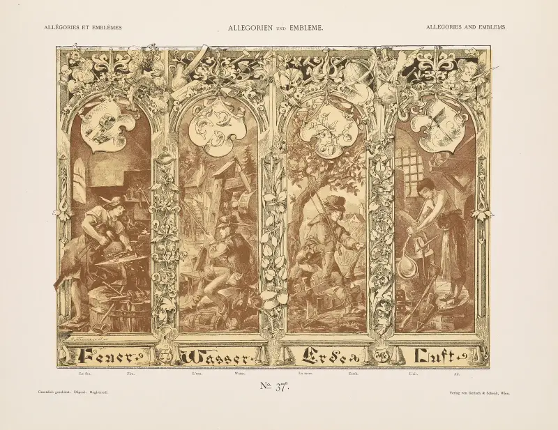 Allegorien und Embleme Vol. I Pl.040 av Albert Ilg