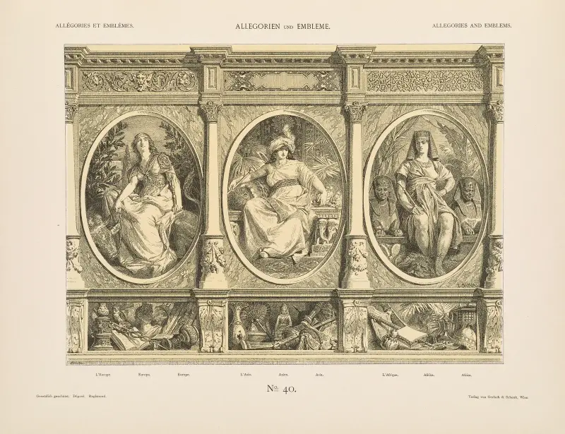 Allegorien und Embleme Vol. I Pl.043 av Albert Ilg