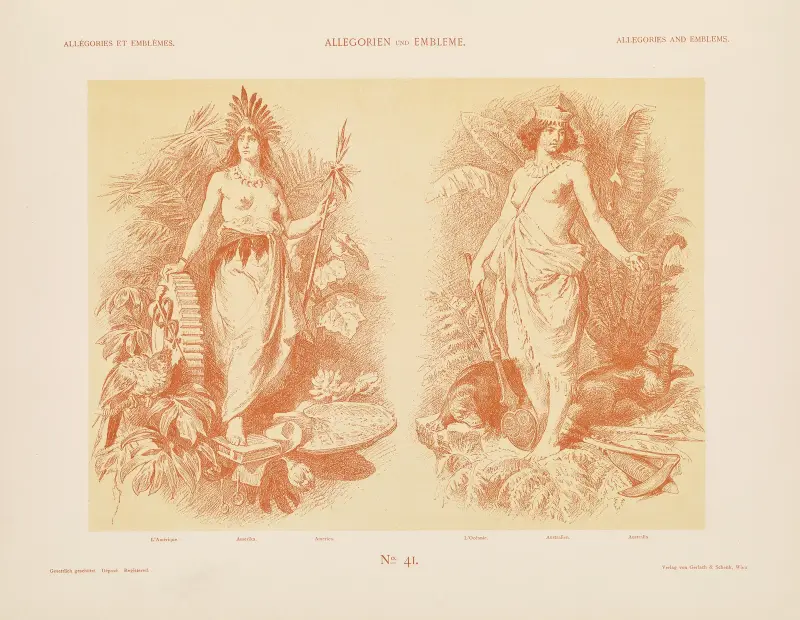Allegorien und Embleme Vol. I Pl.044 av Albert Ilg