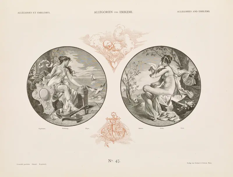 Allegorien und Embleme Vol. I Pl.050 av Albert Ilg