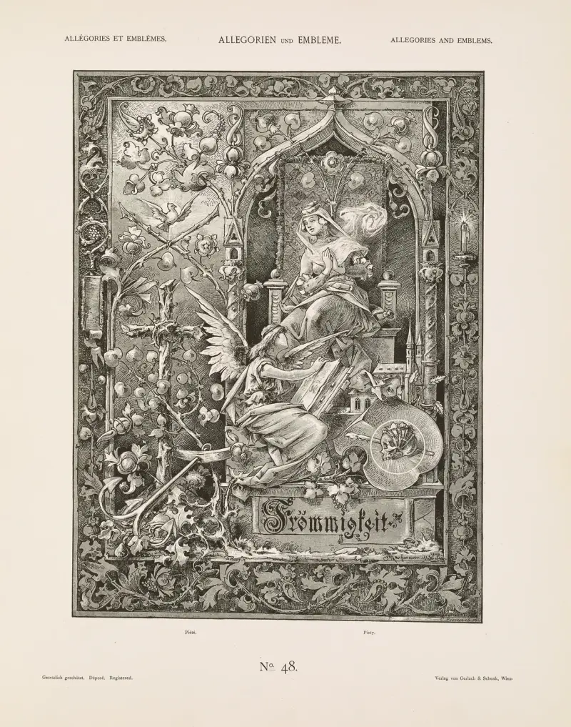 Allegorien und Embleme Vol. I Pl.051 av Albert Ilg