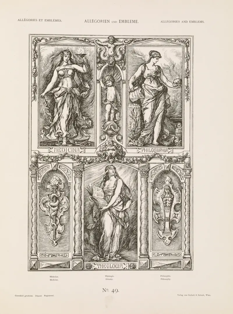 Allegorien und Embleme Vol. I Pl.053 av Albert Ilg