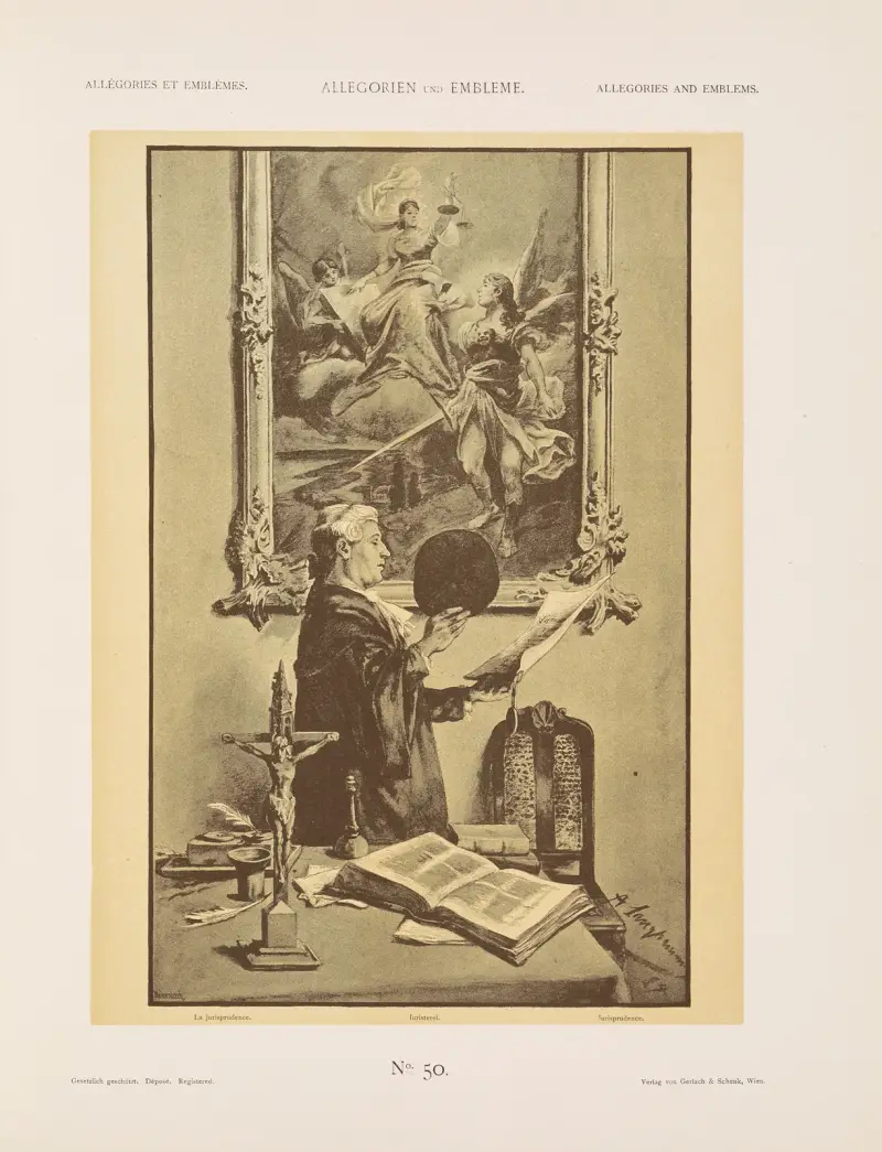 Allegorien und Embleme Vol. I Pl.054 av Albert Ilg