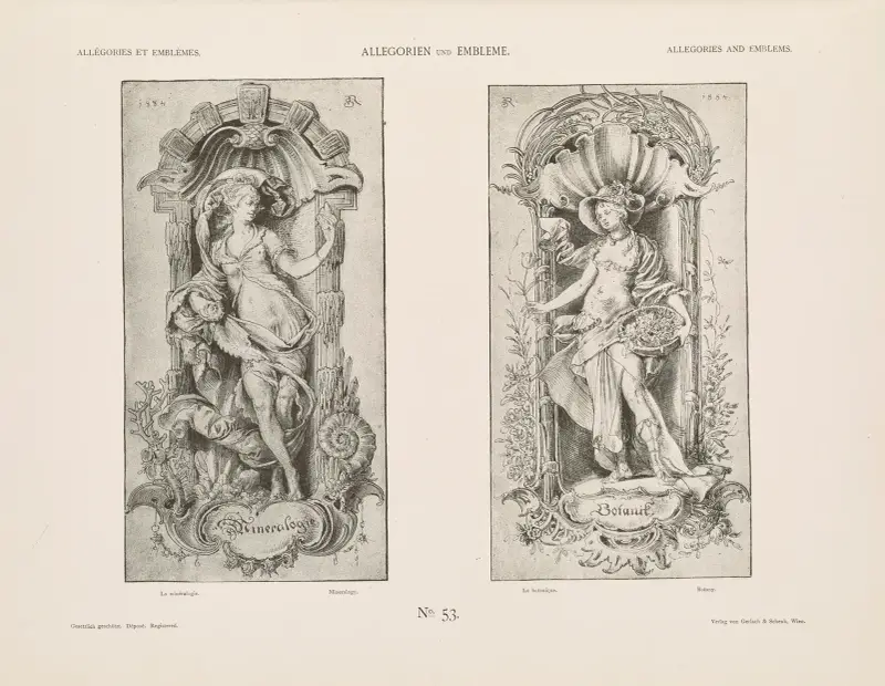 Allegorien und Embleme Vol. I Pl.057 av Albert Ilg