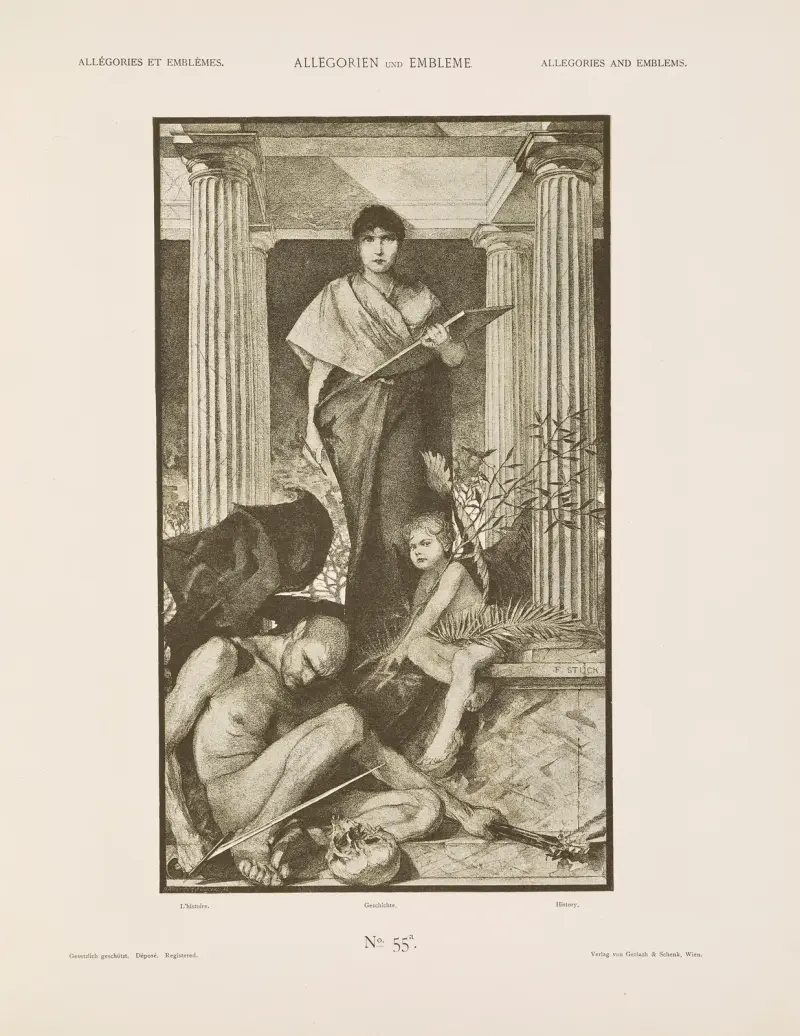 Allegorien und Embleme Vol. I Pl.060 av Albert Ilg