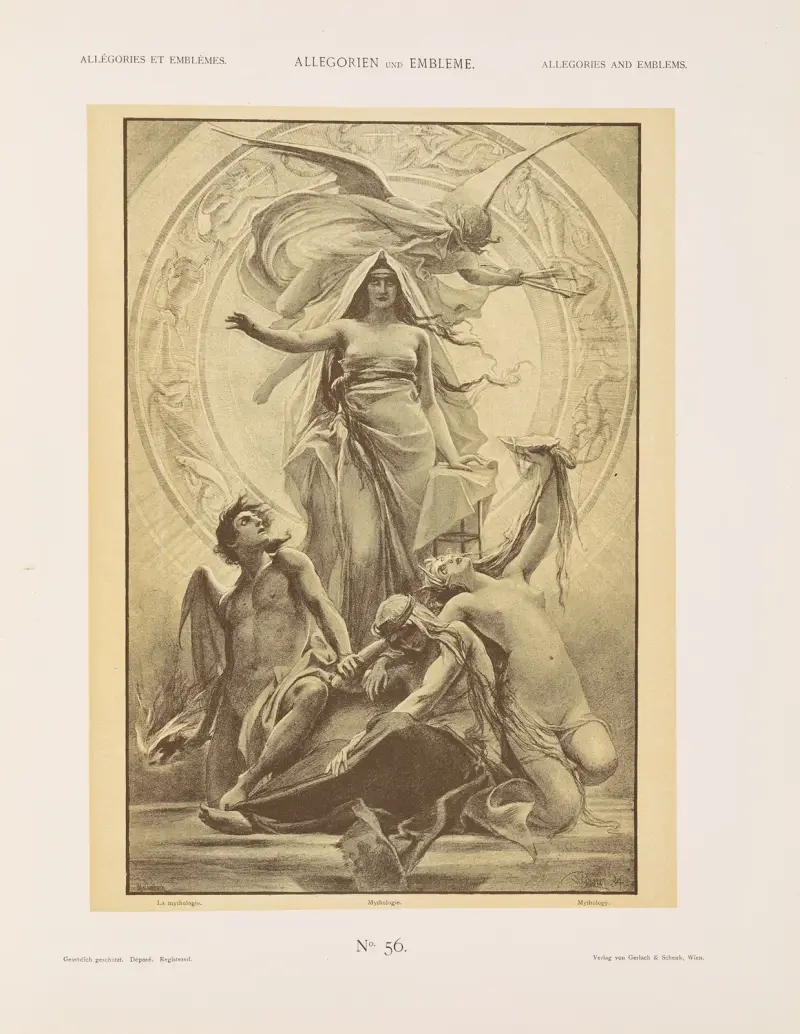 Allegorien und Embleme Vol. I Pl.061 av Albert Ilg