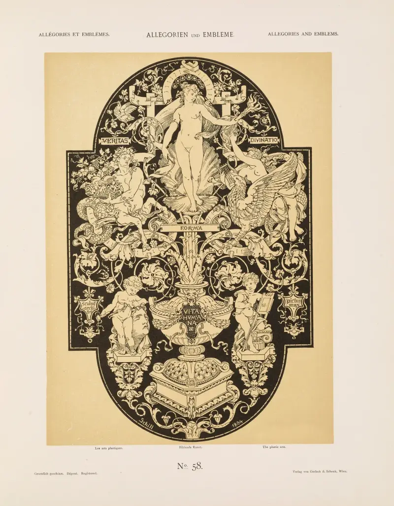 Allegorien und Embleme Vol. I Pl.064 av Albert Ilg