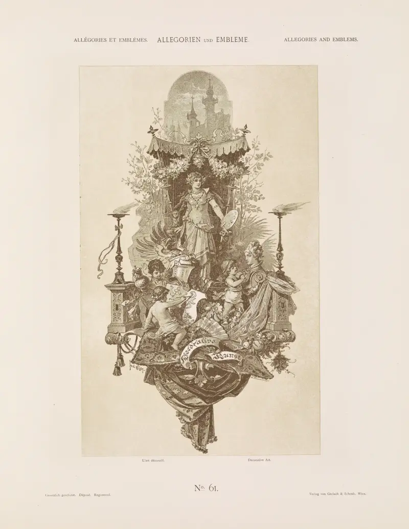 Allegorien und Embleme Vol. I Pl.068 av Albert Ilg