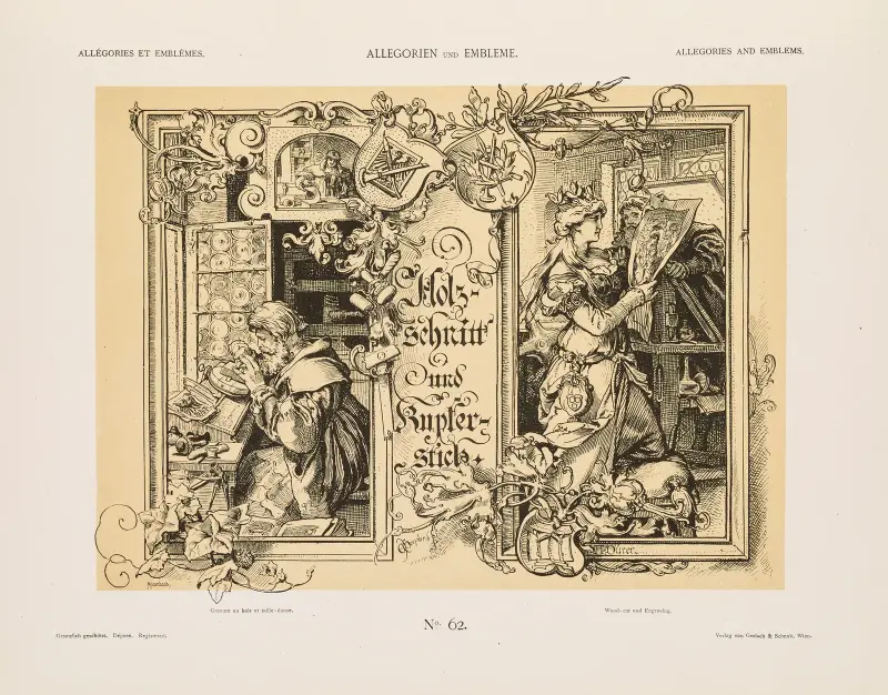 Allegorier och emblem vol. I pl. 69 av Albert Ilg