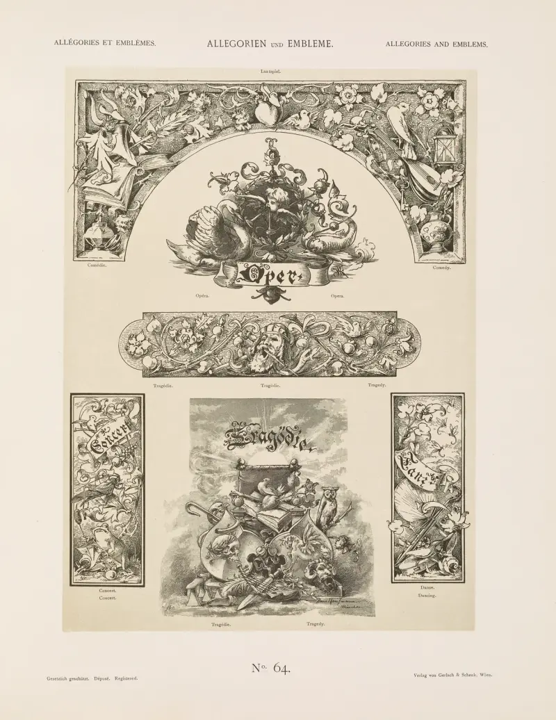 Allegorien und Embleme Vol. I Pl.071 av Albert Ilg