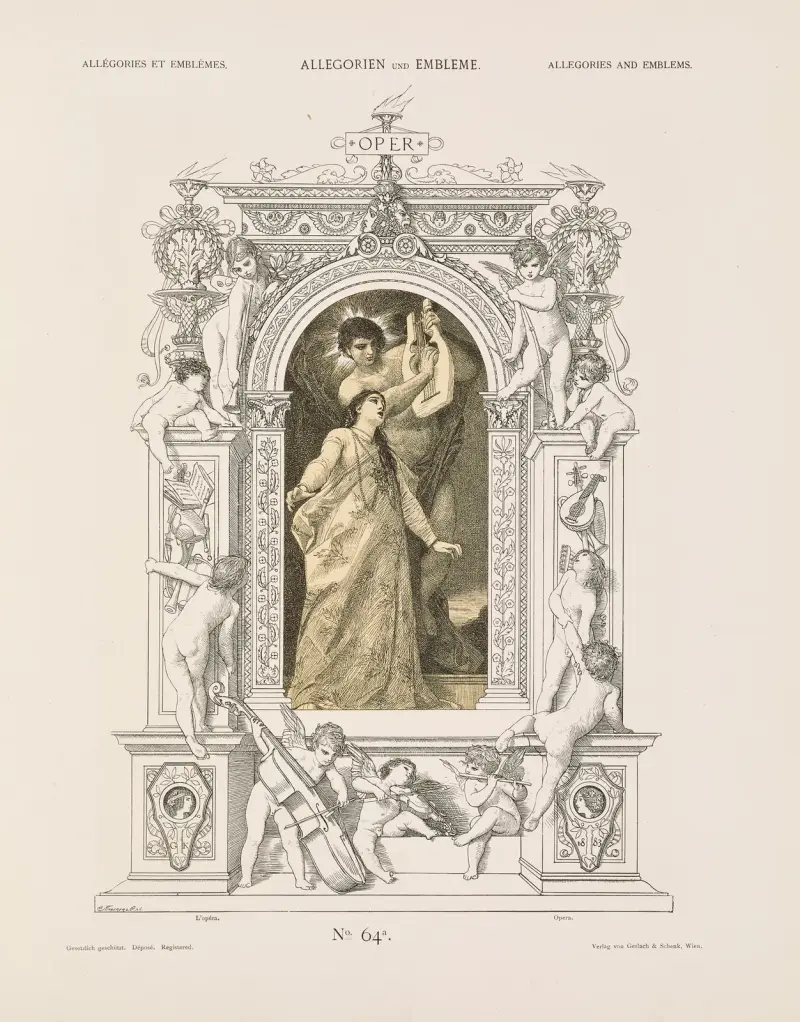 Allegorien und Embleme Vol. I Pl.072 av Albert Ilg