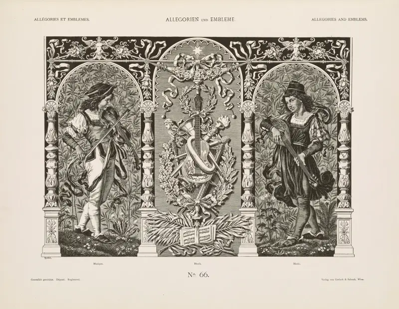 Allegorien und Embleme Vol. I Pl.074 av Albert Ilg
