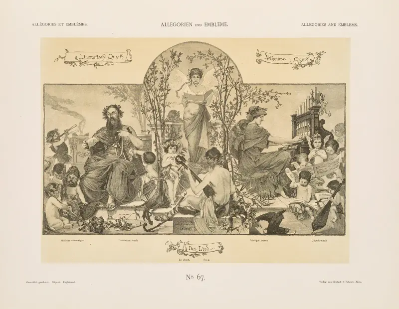 Allegorien und Embleme Vol. I Pl.077 av Albert Ilg