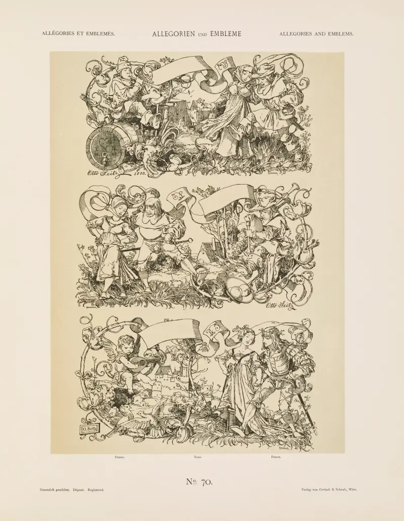 Allegorien und Embleme Vol. I Pl.081 av Albert Ilg