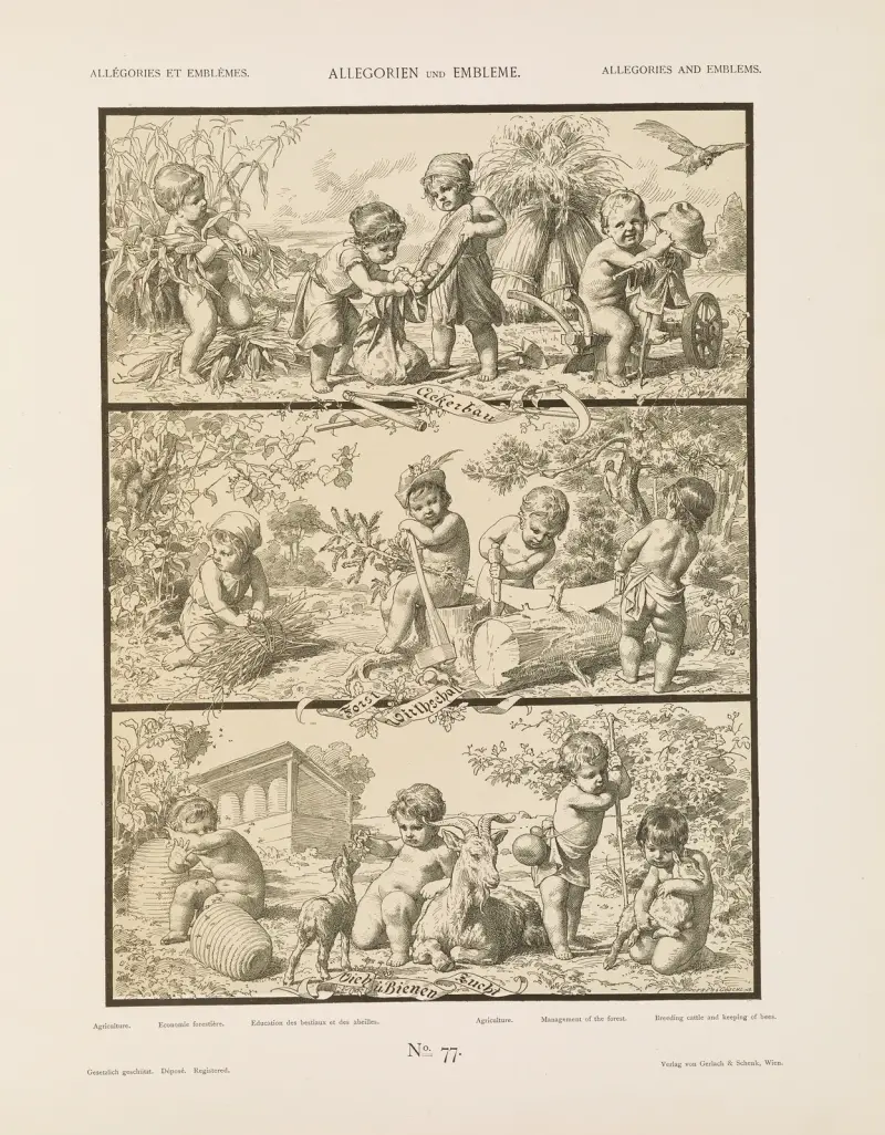 Allegorien und Embleme Vol. I Pl.091 av Albert Ilg