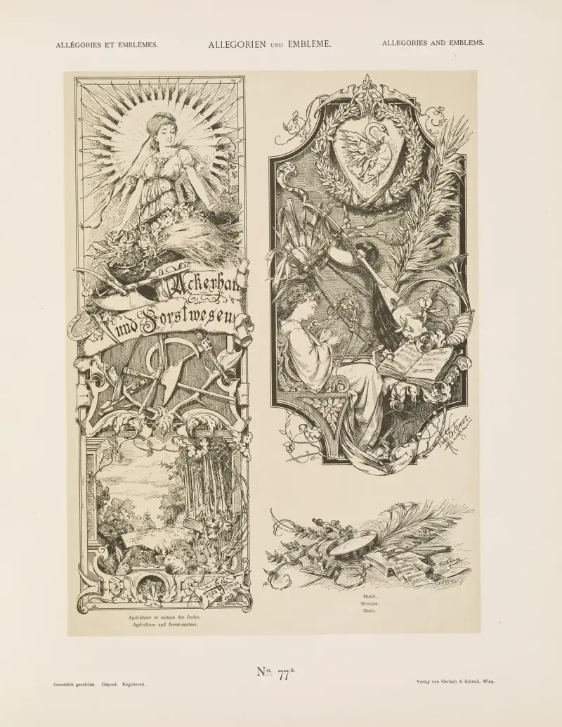 Allegorien und Embleme Vol. I Pl.092 av Albert Ilg