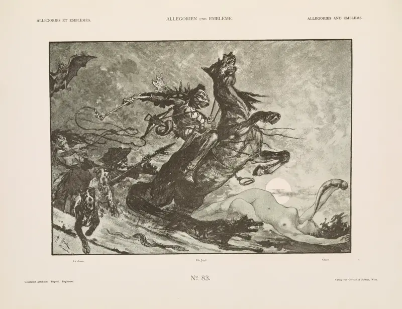 Allegorien und Embleme Vol. I Pl.099 av Albert Ilg