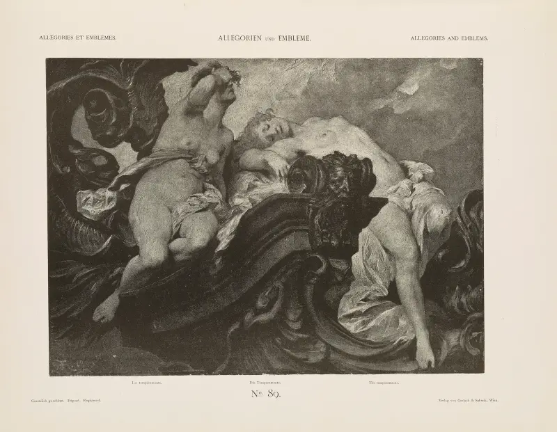 Allegorien und Embleme Vol. I Pl.106 av Albert Ilg