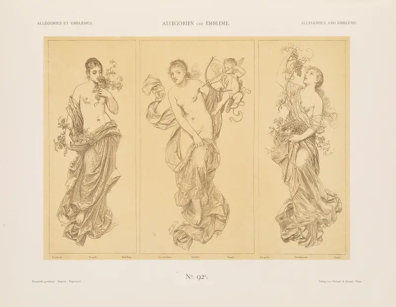 Allegorien und Embleme Vol. I Pl.110 av Albert Ilg
