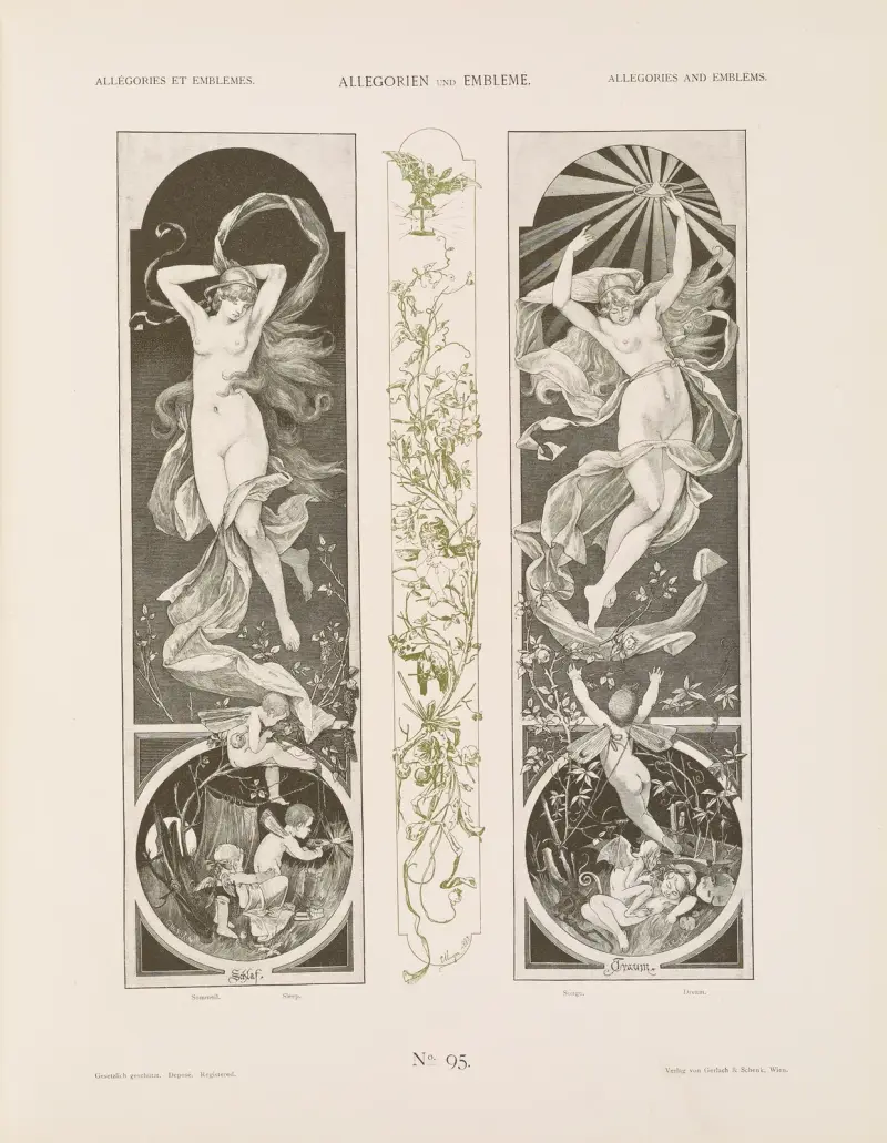 Allegorien und Embleme Vol. I Pl.113 av Albert Ilg