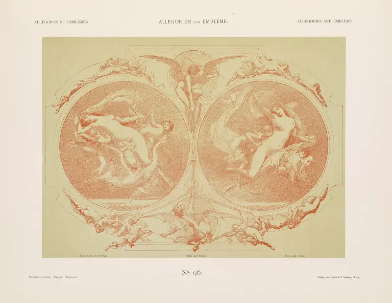 Allegorien und Embleme Vol. I Pl.114 av Albert Ilg