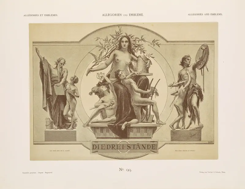 Allegorien und Embleme Vol. I Pl.117 av Albert Ilg